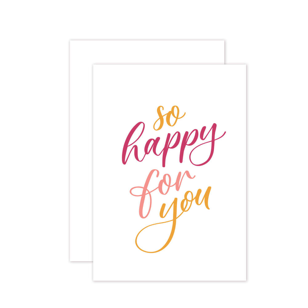 So Happy For You
